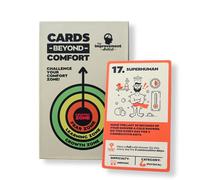 Cards Beyond Comfort - 52 Challenges For Mental Health, Mindfulness, Motivation, Self Improvement, Fitness & Self Care | Relieve Anxiety, Stress, Improve Wellbeing