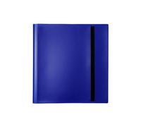 Cards Binder 12 Pockets Card Storage Binder 480 Cards Side Loading Storage Protection Cards Binder Holder for Baseball Cards, Dark Blue