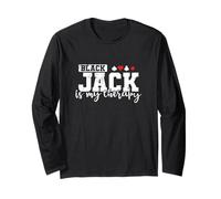 Cards Blackjack is My Therapy Long Sleeve T-Shirt