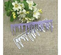 Cards Cutting Dies Cut Stencils,14.3x4.7cm Icicle Winter Decoration Metal Die Cutting for Scrapbooking Photo Album Decorative Embossing Folder Paper Cards Stencils