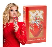 Cards Deck Oracle Deck - Valentine's Day Portable Board Game, Divination Tools for Adults, Spiritual Guidance, Fortune Telling, Meditation, Party Activity, Home Game, Friends Gathering, Personal Insig