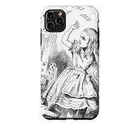 Cards flying down by Sir John Tenniel (1940) Case for iPhone 11 Pro Max
