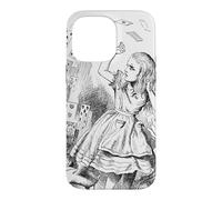 Cards flying down by Sir John Tenniel (1940) Case for iPhone 14 Pro Max