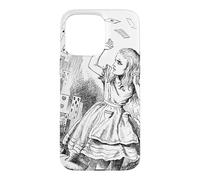 Cards flying down by Sir John Tenniel (1940) Case for iPhone 15 Pro Max