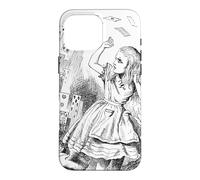Cards flying down by Sir John Tenniel (1940) Case for iPhone 16 Pro Max