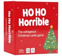 Cards Game Christmas Ho Ho Horrible Santa Gift Hilarious Christmas Holidays | Perfect for White Elephant, Secret Santa, Office Human Parties & Friendsmas Gifts MY HERO CARDS
