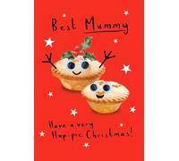 Cards Hallmark Best Mummy Christmas, Hap-pie Design