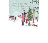 Cards Hallmark Christmas Greeting, Wishing You All The Happiest Christmas Ever!