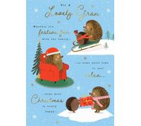 Cards Hallmark Gran Christmas, Festive Fun or Quiet Relaxation Wishes