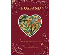 Cards Hallmark Husband Christmas with Heart Design, With So Much Love