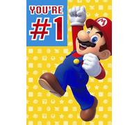 Cards Hallmark Mario Brothers Father's Day You're #1 number one Father's Day