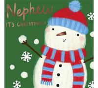 Cards Hallmark Nephew Christmas with Snowman Design