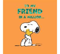 Cards Hallmark Peanuts Snoopy Friend Birthday Thank You Friendship To My Friend in a million...