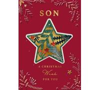 Cards Hallmark Son Christmas, Featuring a Star Design