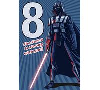 Cards Hallmark Star Wars Darth Vader 8th Birthday 8 The force is strong with you!