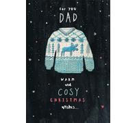 Cards Hallmark Warm and Cosy Christmas Wishes for Dad, 18 x 13 cm