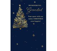 Cards Hallmark Wonderful Grandad Christmas, Time Spent with You Makes Christmas Happier
