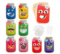 Cards Jar - ABS, Face Gift Paper, San Card Set Creative Gift Insert | Postcards with Messages for Kids, Girls, Friends, Travel, Classroom, School, Party D