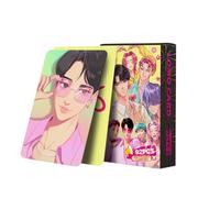 Cards Kpop Demon Hunters Merch Photocards Huntr/X Rumi Mira Zoey Jinun Photocards Set Lomo Card for Fans (92pcs&A)