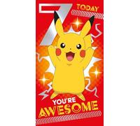 Cards Pokemon 7th Birthday, Age 7, You're Awesome Design