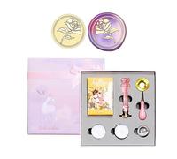 Cards Sealing Waxes Stamp Head With Long Handle Seal Gift Waxes Seal Stamp Set For Party Invitation Card Wrap Envelope Sealing Wax Beads Set