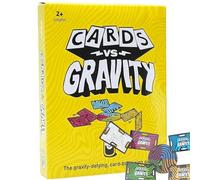 Cards vs Gravity, Ultimate Stacking & Balancing Card Game Waterproof Board Game for Family Fun, Holidays & Game Nights 2-4 Players