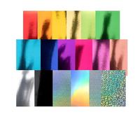 Cardstock Paper Sheets - 50 Sheets 8x12 Inch Colored Glitter | Mirror Cardstock Paper | for Wedding Birthday Art Project Scrapbook Home School Studio Classroom