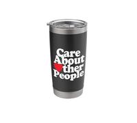 Care About Other People| Heart Equality Stainless Steel Insulated Tumbler