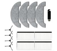 Care Accessories Set for Cecotec For Conga 5290 For Ultra Robot Vacuum Cleaner with Side Brushes Filters and Mop Rag Cloths