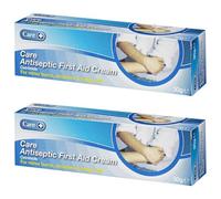 Care Antiseptic First Aid Cream - Soothing Treatment for Minor Burns; Abrasions & Nappy Rash - Antibacterial Formula with Cetrimide - 30g Tube