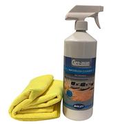 Care-avan Pride & Joy Caravan Waterless Cleaner Polish 1 Litre & 2 micro fibre cloths Endorsed by Bailey Caravans