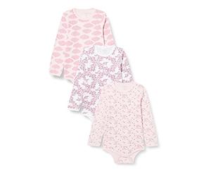 Care Baby Body Langarm aus 100% Baumwolle (3er Pack)