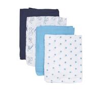 Care Baby Spucktücher aus 100% Baumwolle (4er Pack)