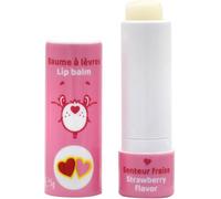Care Bear Strawberry Flavour Lip Balm 4.5g - Moisturising & Hydrating for Kids & Adults | Natural, Vegan & Dermatologically Tested | 24 Hour Moisture with Castor Oil & Vitamin E | 2pc