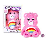 Care Bears 22061 14 Inch Medium Plush Cheer Bear, Collectable Cute Plush Toy, Cuddly Toys for Children, Soft Toys for Girls and Boys, Cute Teddies