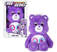 Care Bears | Share Bear 35cm Medium Plush | Collectable Cute Plush Toy, Cuddly Toys for Children, Soft Toys for Girls and Boys, Cute Teddies Suitable for Girls and Boys Ages 4+ | Basic Fun 22063