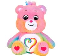 Care Bears 22077 14 Inch Medium Plush Togetherness Bear, Collectable Cute Plush Toy, Cuddly Toys for Children, Soft Toys for Girls and Boys, Cute Teddies Suitable for Girls and Boys Aged 4 Years +