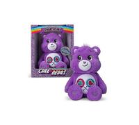 Basic Fun Care Bears | Share Bear 35cm Glitter Belly Plush | Collectable Cute Plush Toy, Cuddly Toys for Children, Soft Toys for Girls Boys, Cute Teddies Suitable for Girls and Boys Ages 4 22134
