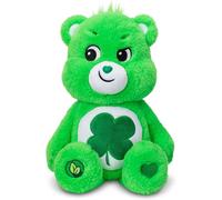 Care Bears 22064 14 Inch Medium Plush Good Luck Bear, Collectable Cute Plush Toy, Cuddly Toys for Children, Soft Toys for Girls and Boys, Cute Teddies