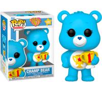 Funko POP! Animation: CB40- Champ Bear - Flocked CH - Care Bears - Collectable Vinyl Figure - Gift Idea - Official Merchandise - Toys for Kids & Adults - TV Fans - Model Figure for Collectors