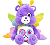 CARE BEARS - 9inch (22cm) BEAN PLUSH TOY - BUTTERFLY SHARE BEAR NEW DESIGN