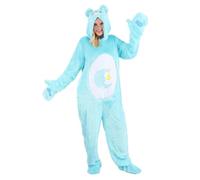 Care Bears Adult Classic Bed Time Bear Fancy Dress Costume X-Large Blue