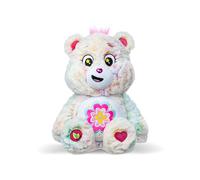 Basic Fun Plush Toy - Care Bears Blossom Heart Bear - 35 cm Medium - Eco Friendly