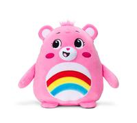 Care Bears , Cheer Bear 25cm Squishes , Collectable Cute Plush Toy, Cuddly Toys for Children, Soft Toys for Girls and Boys, Cute Teddies Suitable for Girls and Boys Ages 4+ , Basic Fun 22723