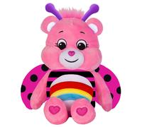 Care Bears - Basic Fun Lady Bug Cheer Bear 22cm Bean Plush