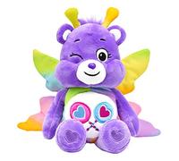 Care Bears - Basic Fun Spring Share Bear Plush Soft Toy in Butterfly Costume, 9 Inch Cuddly Stuffed Animal Gift for Kids, Collectors, Birthday & Holiday Present