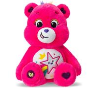 Basic Fun Care Bears Be Me Bear Plush Toy, 35cm Soft & Sustainable with Unique Belly Badge, Inspires Self-Expression, Perfect for Boys & Girls