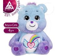 Care Bears Bean Kid's Huggable Plush Toy│Blue/Purple│Dream Bright Bear│9"│4y+