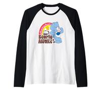 Care Bears Bearly Awake Raglan Baseball Tee