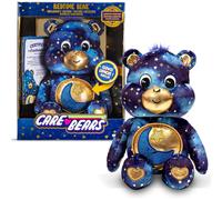 Basic Fun Care Bears Bedtime Bear Collectors Edition 35cm Medium Plush | Collectible Cute Plush Toy with Light-Up Belly, Cuddly Toys for Children, Cute Teddies Suitable for Girls and Boys Ages 4+